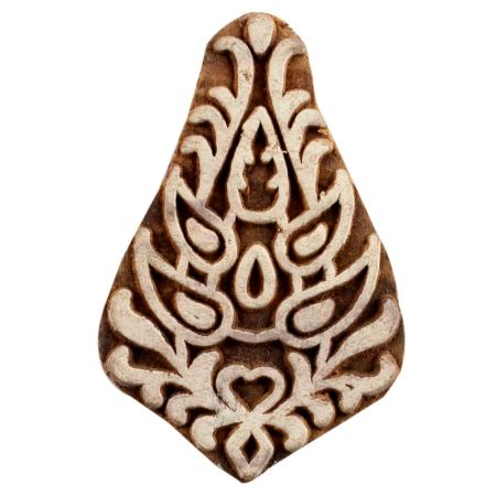 Set of 1 Piece New Wooden Printing Block